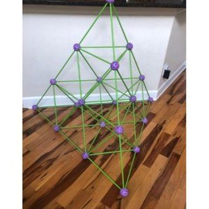 69 Piece Buildable Indoor/Outdoor Play Fort Playset